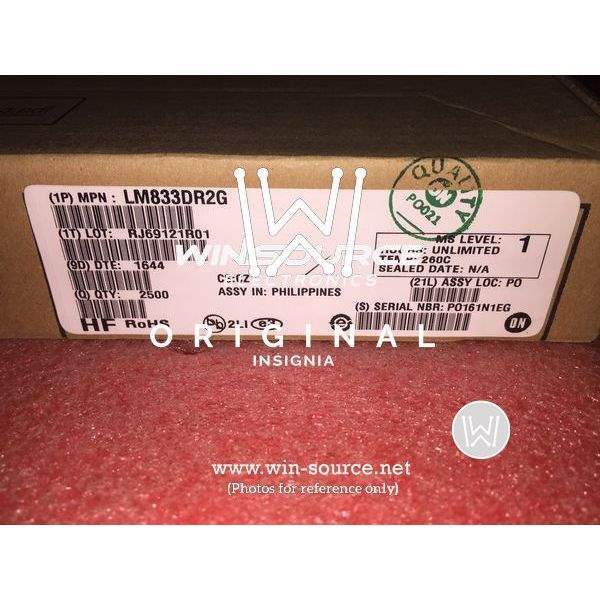 LM833DR label picture 2