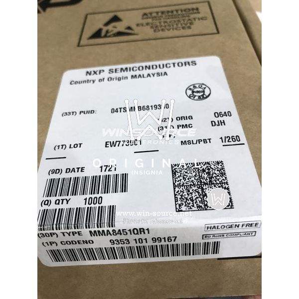 MMA8451QR1 label picture 2