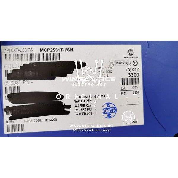 MCP2551-I/SN label picture