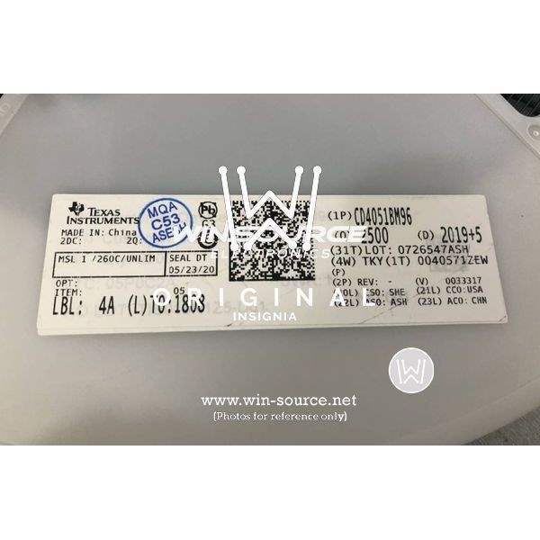 CD4051BM96 label picture