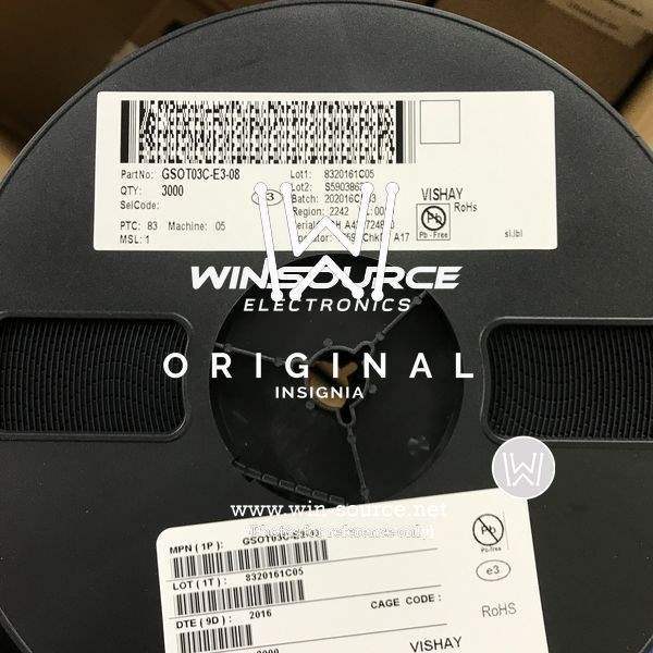 GSOT03C-E3-08 label picture