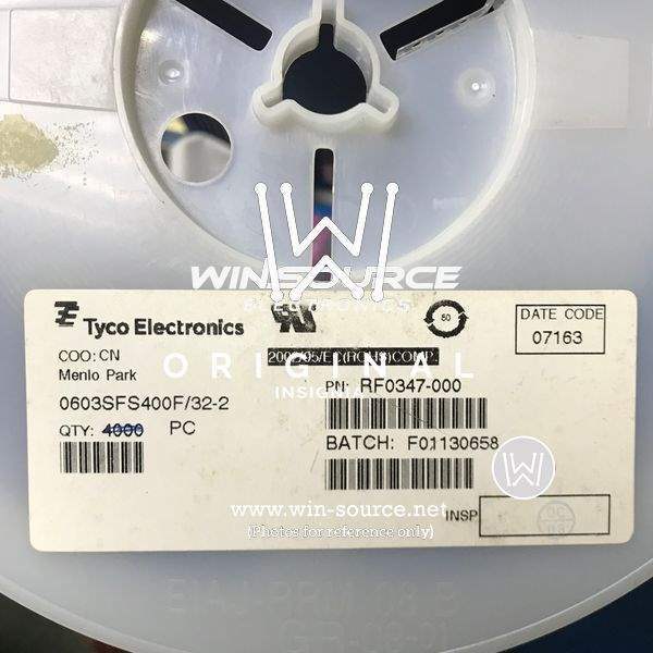 0603SFS400F/32-2 label picture